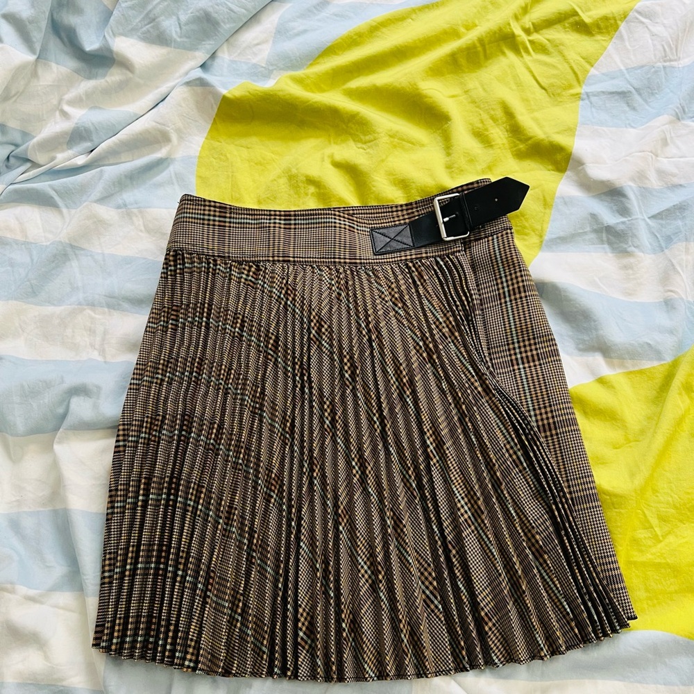 Helmut lang pleated skirt